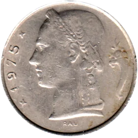 Preview 5 Francs, 1975 obverse