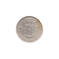 Preview 5 Francs, 1975 reverse