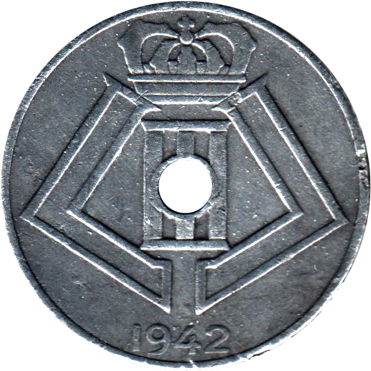 10 centimes, 1942 Obverse