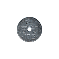 Preview 10 centimes, 1942 reverse