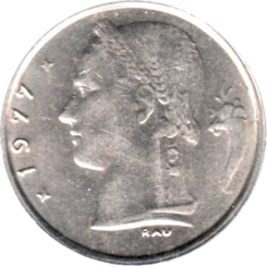 Preview 1 Franc, 1977 obverse