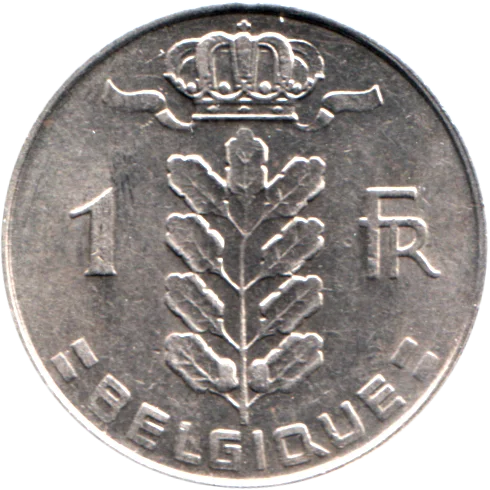 1 Franc, 1977 Reverse