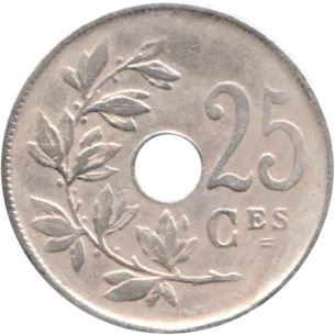 Preview 25 centimes, 1923 reverse
