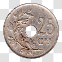 Preview 25 centimes, 1921 reverse