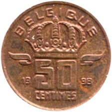 Preview 50 centimes, 1998 reverse