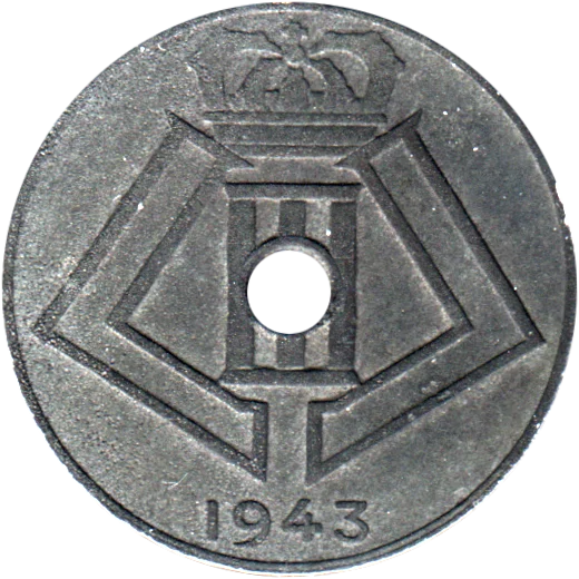 10 centimes, 1943 Obverse
