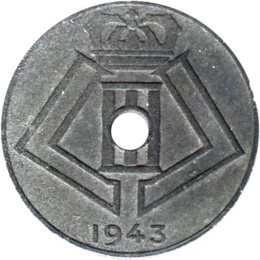 Preview 10 centimes, 1943 obverse
