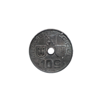 Preview 10 centimes, 1943 reverse
