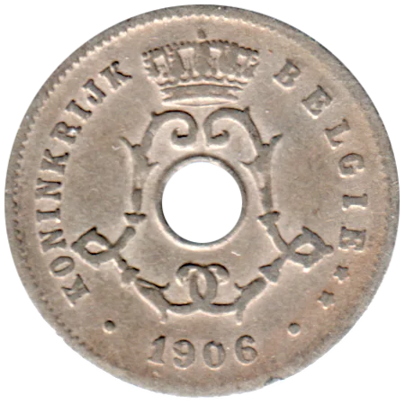 5 centimes, 1906 Obverse