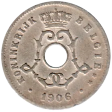 Preview 5 centimes, 1906 obverse