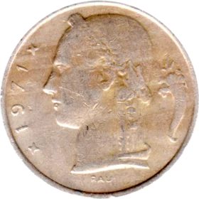 Preview 5 Francs, 1971 obverse
