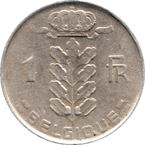 1 Franc, 1958 Reverse
