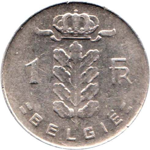 1 Franc, 1974 Reverse