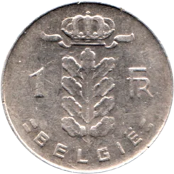 Preview 1 Franc, 1974 reverse