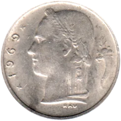 Preview 1 Franc, 1969 obverse