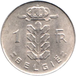 Preview 1 Franc, 1969 reverse