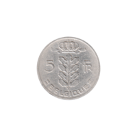 Preview 5 Francs, 1962 reverse