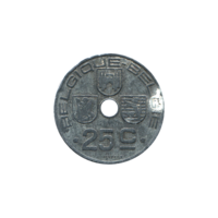 Preview 25 centimes, 1942 reverse