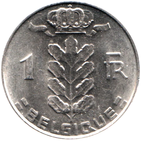 1 Franc, 1988 Reverse
