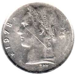 Preview 1 Franc, 1978 obverse