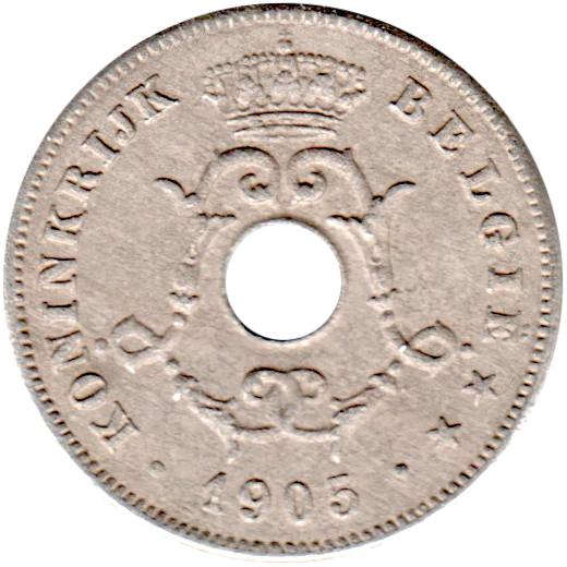 10 centimes, 1905 Obverse
