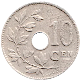 Preview 10 centimes, 1905 reverse