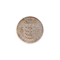 Preview 5 Francs, 1948 reverse