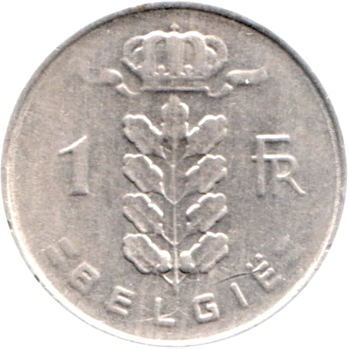 1 Franc, 1967 Reverse