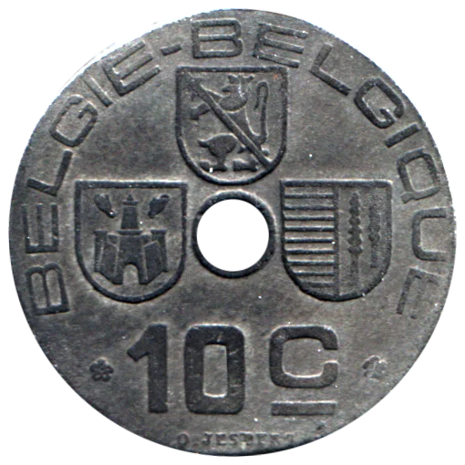 10 centimes, 1941 Reverse