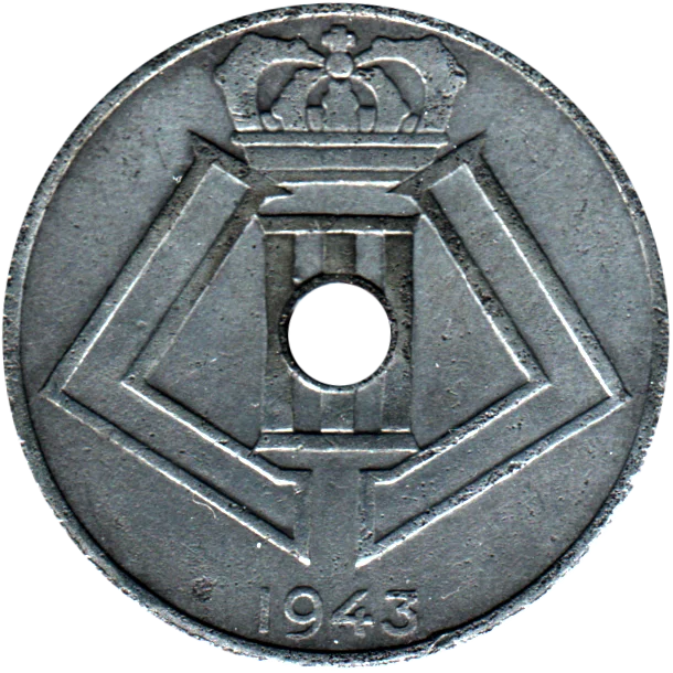 25 centimes, 1943 Obverse
