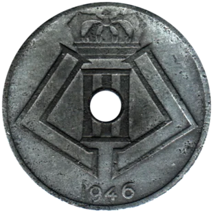 Preview 25 centimes, 1946 obverse