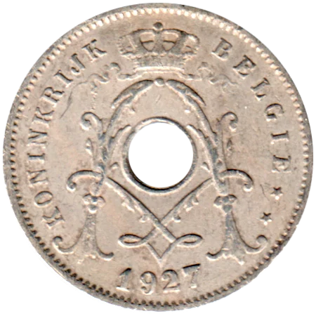 5 centimes, 1927 Obverse