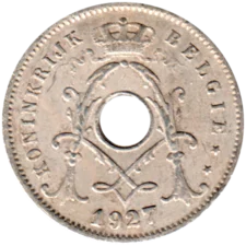 Preview 5 centimes, 1927 obverse