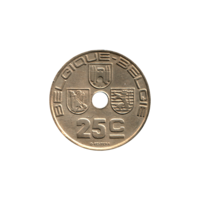 Preview 25 centimes, 1938 reverse