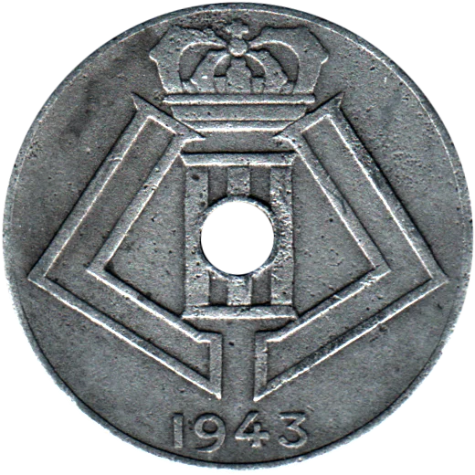 10 centimes, 1943 Obverse
