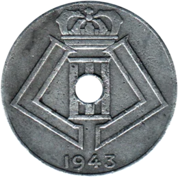 Preview 10 centimes, 1943 obverse