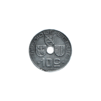 Preview 10 centimes, 1943 reverse