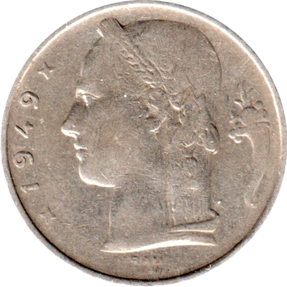 5 Francs, 1949 Obverse