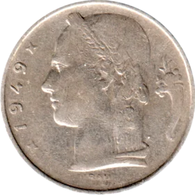 Preview 5 Francs, 1949 obverse