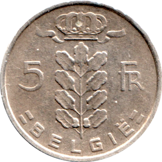 5 Francs, 1949 Reverse