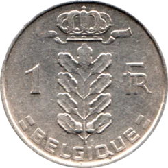 Preview 1 Franc, 1952 reverse