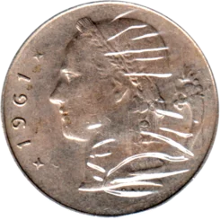 Preview 1 Franc, 1961 obverse
