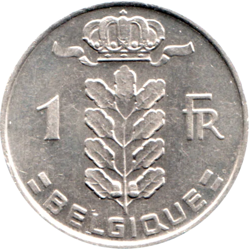 1 Franc, 1969 Reverse