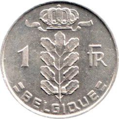 Preview 1 Franc, 1969 reverse