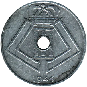 Preview 25 centimes, 1944 obverse