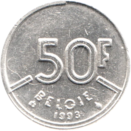50 Francs, 1993 Reverse