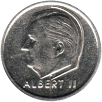 Preview 1 Franc, 1995 obverse