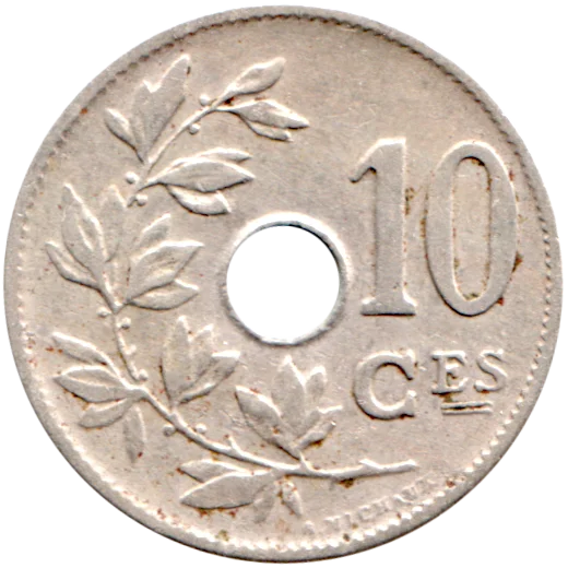 10 centimes, 1905 Reverse