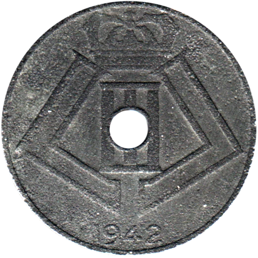 10 centimes, 1942 Obverse