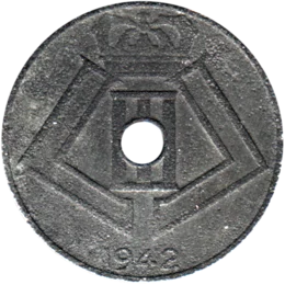 Preview 10 centimes, 1942 obverse